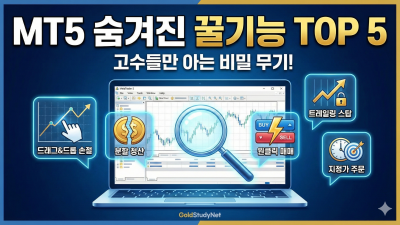 고수들만 아는 MT5 숨겨진 기능 5가지