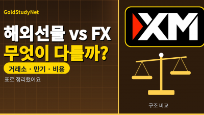 해외선물과 FX의 차이, 거래소·만기·비용을 표로 나눠 봤어요
